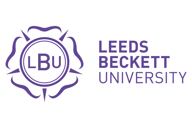 Leeds Beckett university logo PURPLE