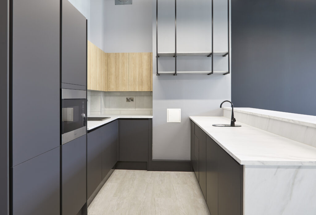 Pattesons Glass Office Fit Out Kitchen